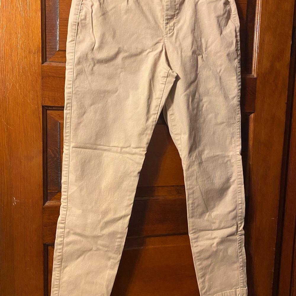 Old Navy Women's Cream Skinny Pants